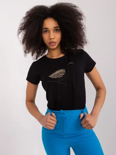 Bluză Fashionhunters negru
