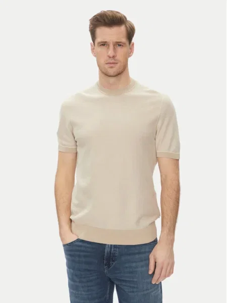 Пуловер Boss бяло