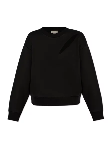 Bluza Alexander Mcqueen z logo czarna