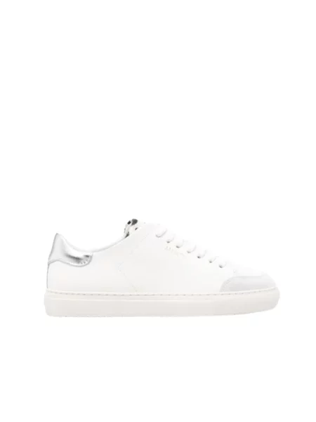 Sneakersy Axel Arigato sznurowane koronkowe białe