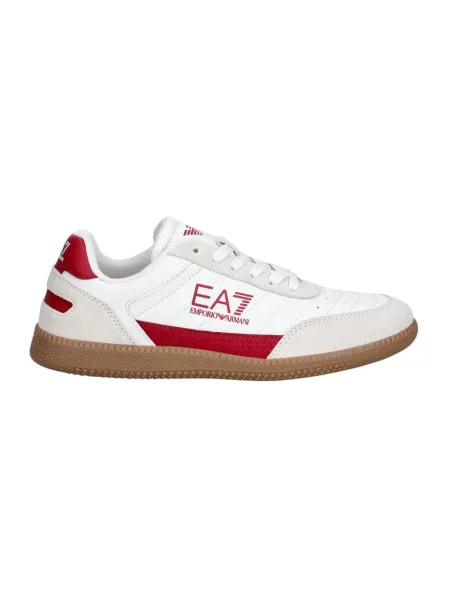 Sneakersy Emporio Armani Ea7 skórzane z logo