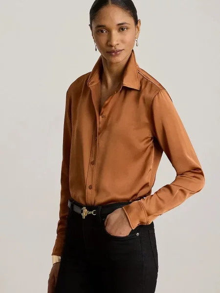 Lauren Ralph Lauren košile oranžová