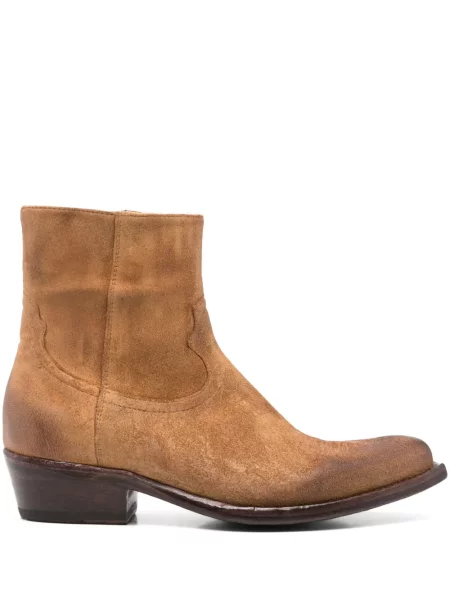 Велурени каубой боти Eraldo кафяво