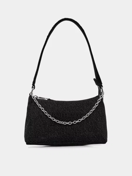 Tommy Hilfiger TJW COOL DENIM SHOULDER BAG Сумка чорний