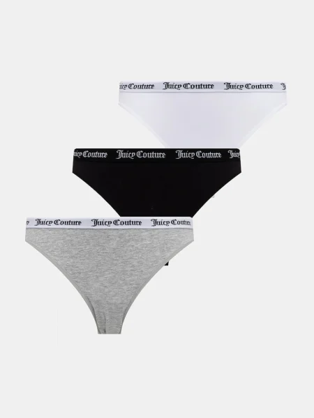 Juicy Couture Комплект бикини Diddy Цветен бяло