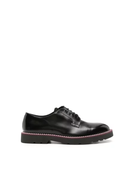 Derby Ps By Paul Smith skórzany czarny