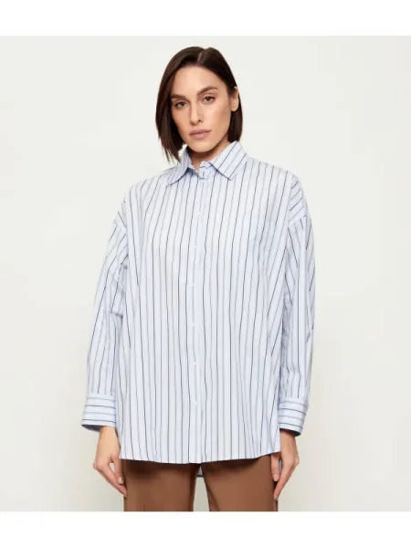 Weekend MaxMara Cămașă WKDAMOUR | Oversize fit albastru
