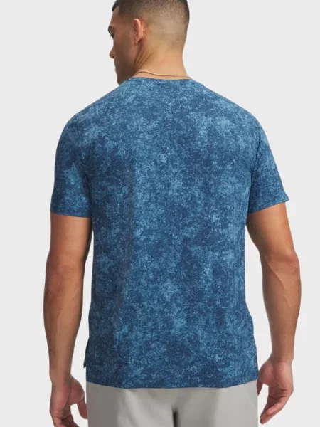 Футболка Under Armour з принтом синя