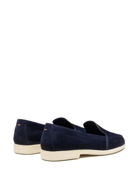 Pantofi loafer Santoni albastru