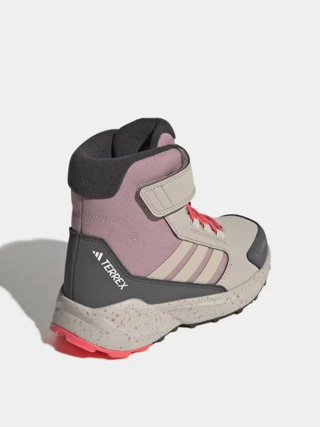 Детские ботинки Adidas фиолетовые