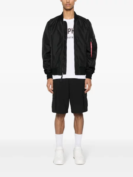 Kurtka bomber Alpha Industries czarny