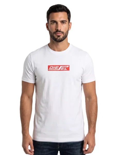 Tricou Diesel alb
