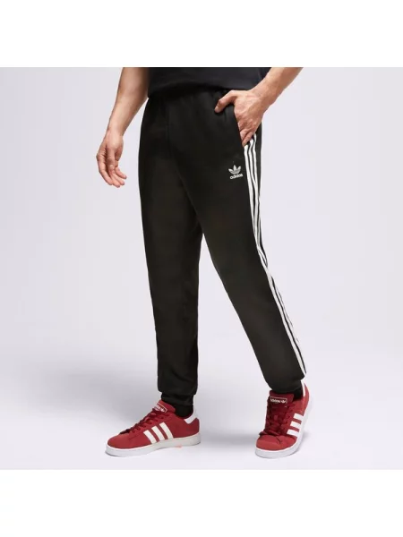 Prugaste trčanje hlače Adidas Originals bijela