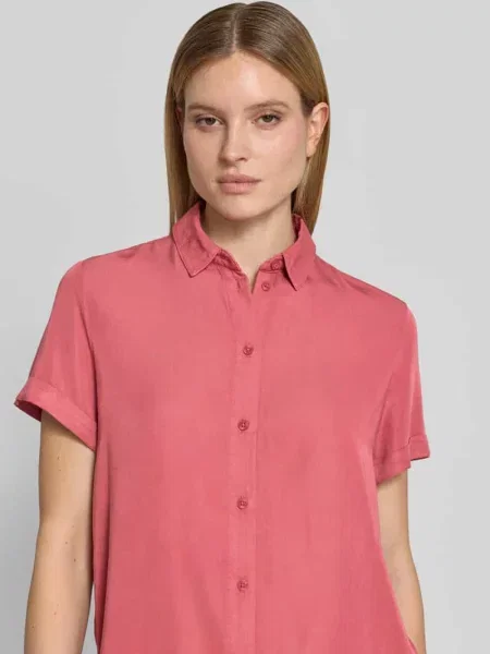 Bluzka koszulowa o kroju regular fit z rękawem o dł. Jake*s Casual