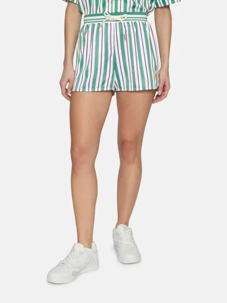 Fila pantaloni scurți Lassance cu imprimeu high waist verde