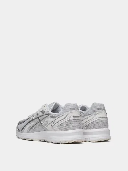 Синтетический кроссовки Asics серые