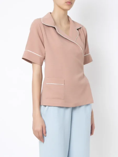 Koszula Olympiah kopertowa różowa