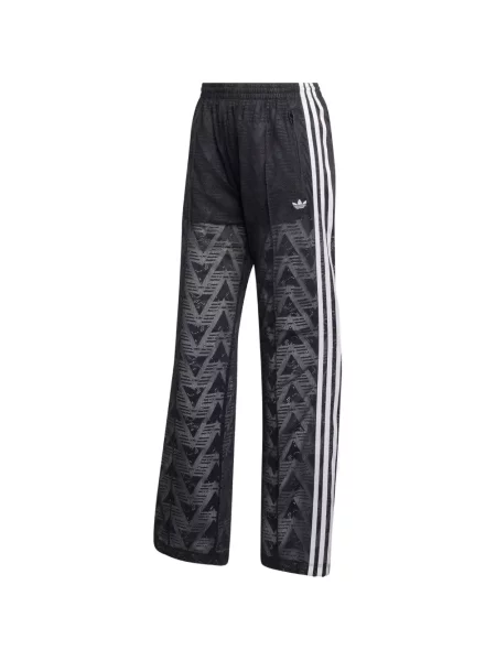 Pantaloni Adidas cu dungi alergare gri