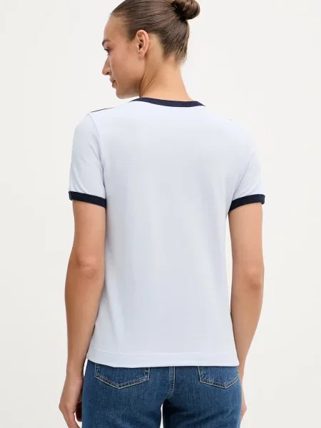 Lacoste női póló kék
