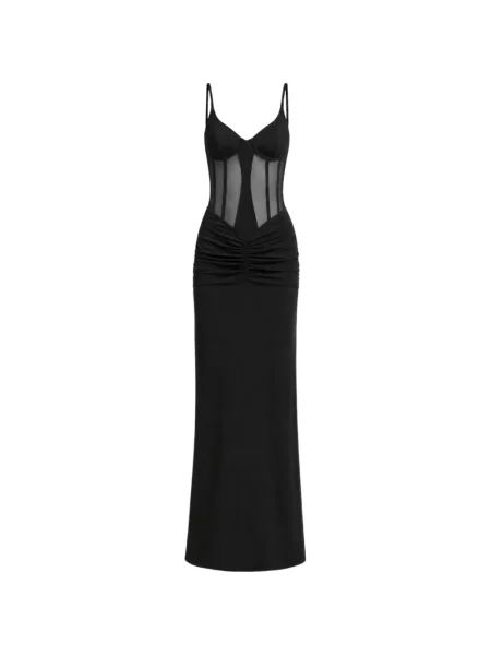 Rochie maxi Ow Collection negru