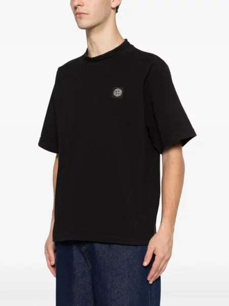 Μπλούζα Stone Island πέτρες μαύρο