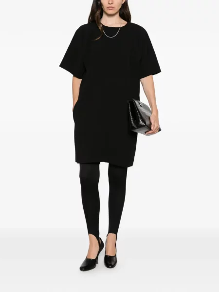Rochie mini Toteme din crep negru
