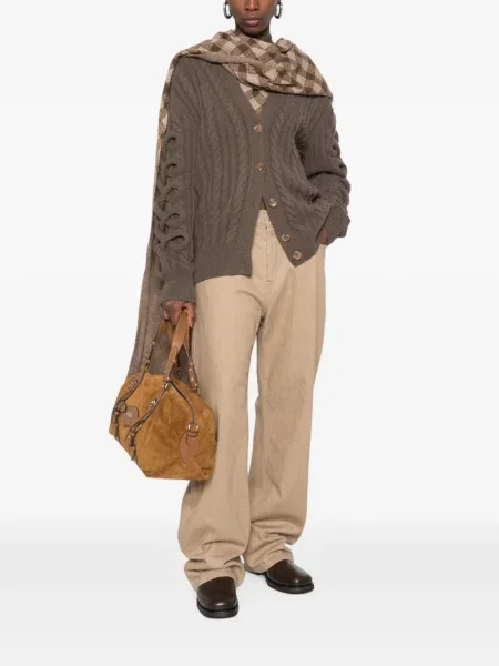 Cardigan Etro tricotate maro