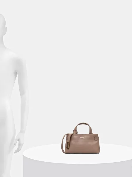 Emporio Armani bőr táska bézs
