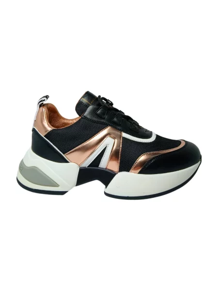 Sneakersy Alexander Smith skórzane czarne