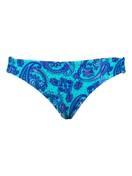 Компект бикини Caha Capo Dubai с пейсли десен с катарама синьо