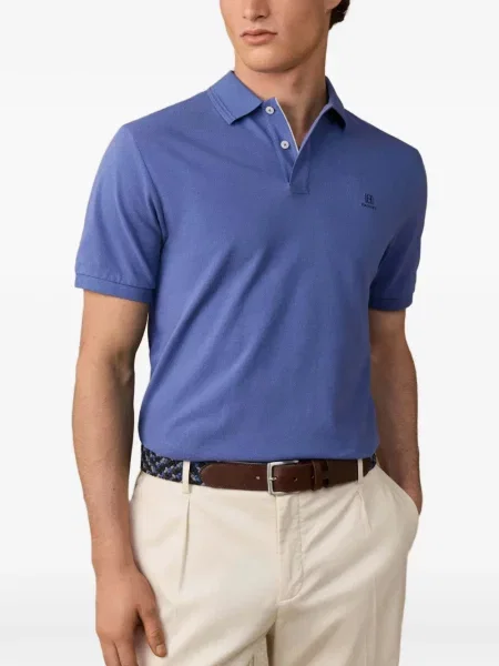 Tricou polo Hackett London albastru