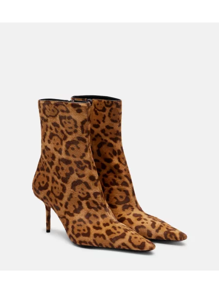 Cizme scurte Saint Laurent bej