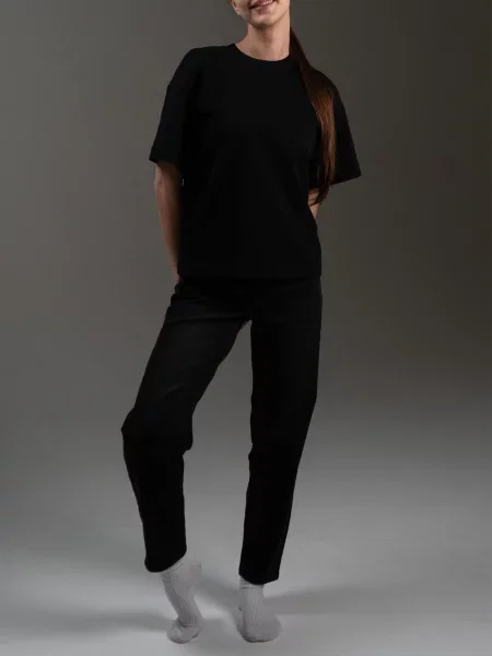 Футболка Elegante черная