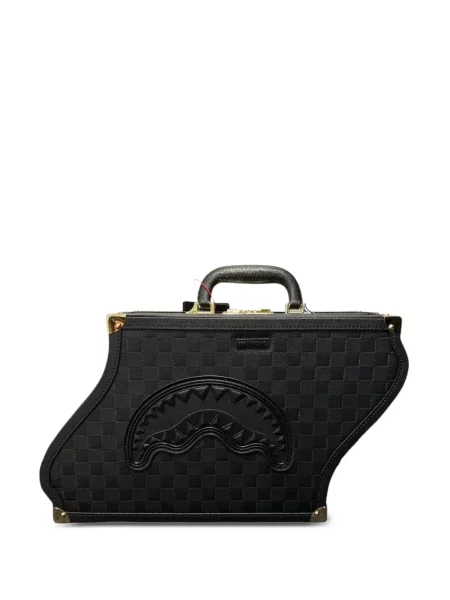 Servietă Sprayground în carouri negru