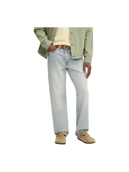 Jeansy straight leg Levi's niebieskie