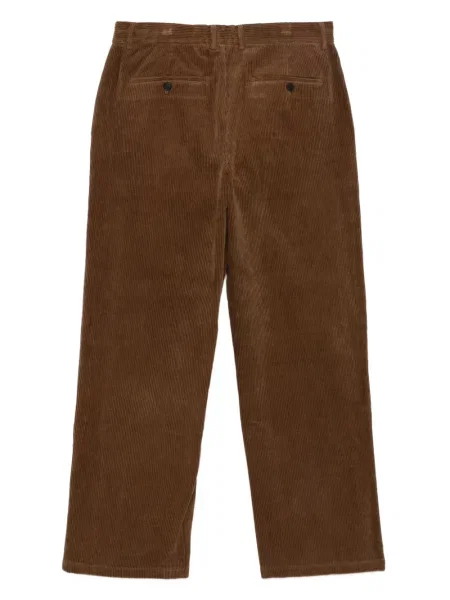 Pantaloni Dunst de catifea cord maro