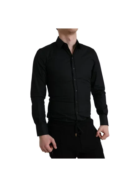 Koszula Dolce And Gabbana elegancka czarna