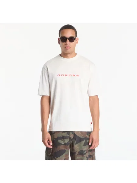 Tricou Jordan Brooklyn T-Shirt Phantom/ University Red S roșu
