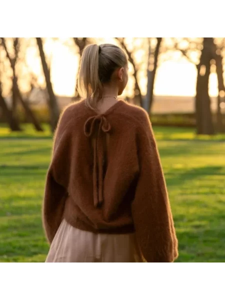 Sweter Cycleur De Luxe brązowy