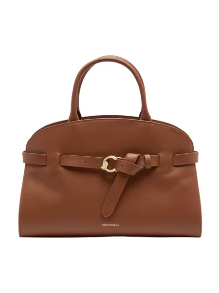 Torebka crossbody Coccinelle brązowa