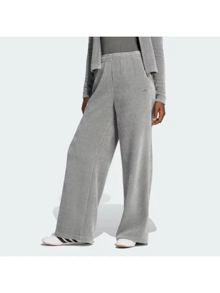 SPODNIE SZENILOWE PREM ESS CHENILLE FL WL szare