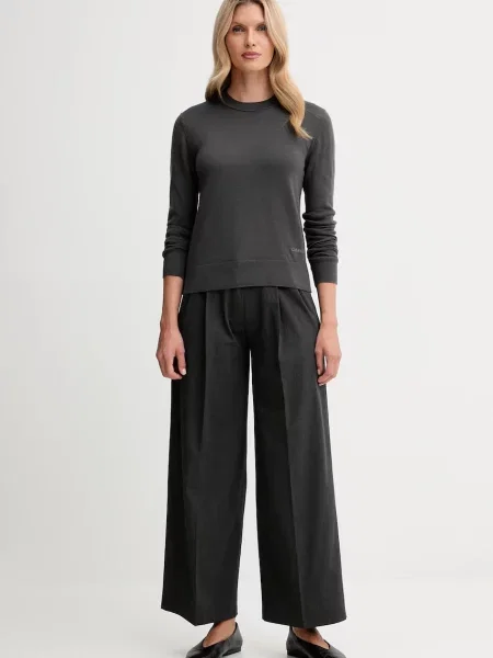 Calvin Klein Pulóver sötétszürke szürke