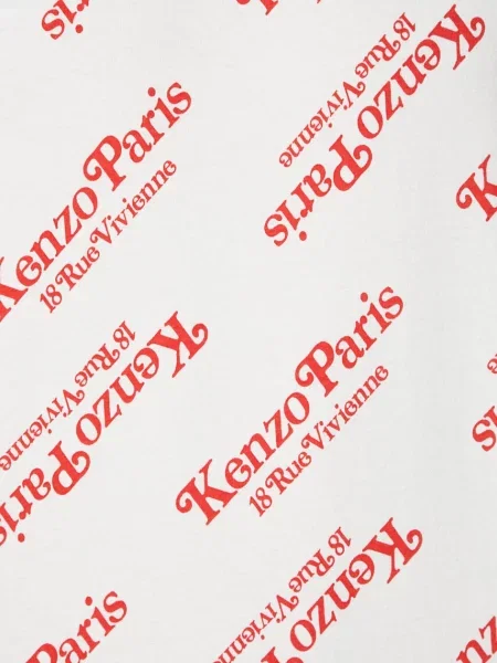 Kenzo férfi póló by Verdy Oversize T-Shirt fehér