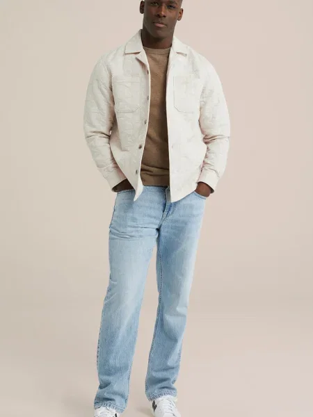 WE Fashion Átmeneti dzseki bézs