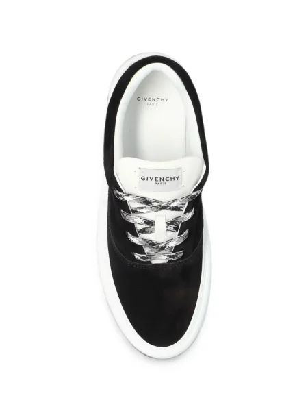 Sneakerși Givenchy din piele de căprioară negru
