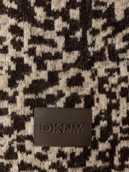 Šál Dkny hnědý