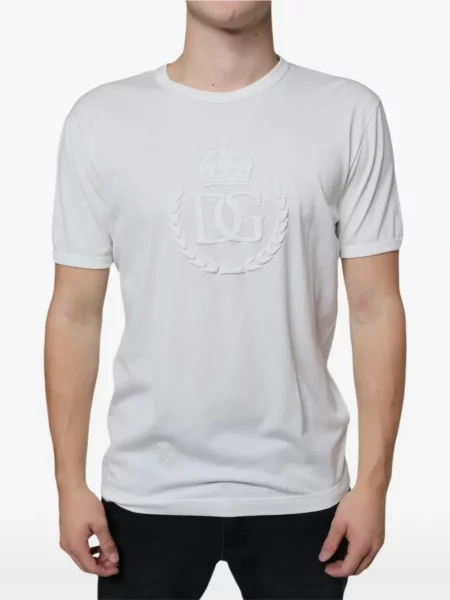 Tricou Dolce & Gabbana cu autograf alb