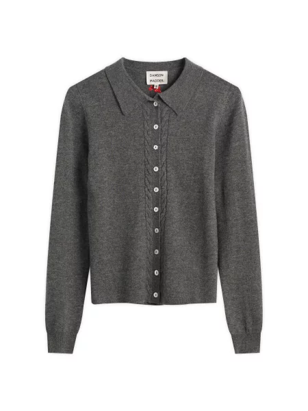 Sweter Damson Madder szary