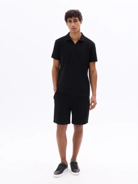 Polo majica Celio crna