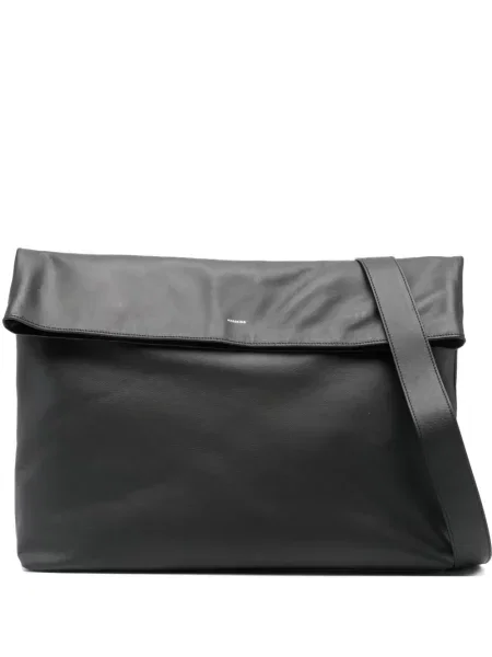 Geanta de piele Herskind din piele negru